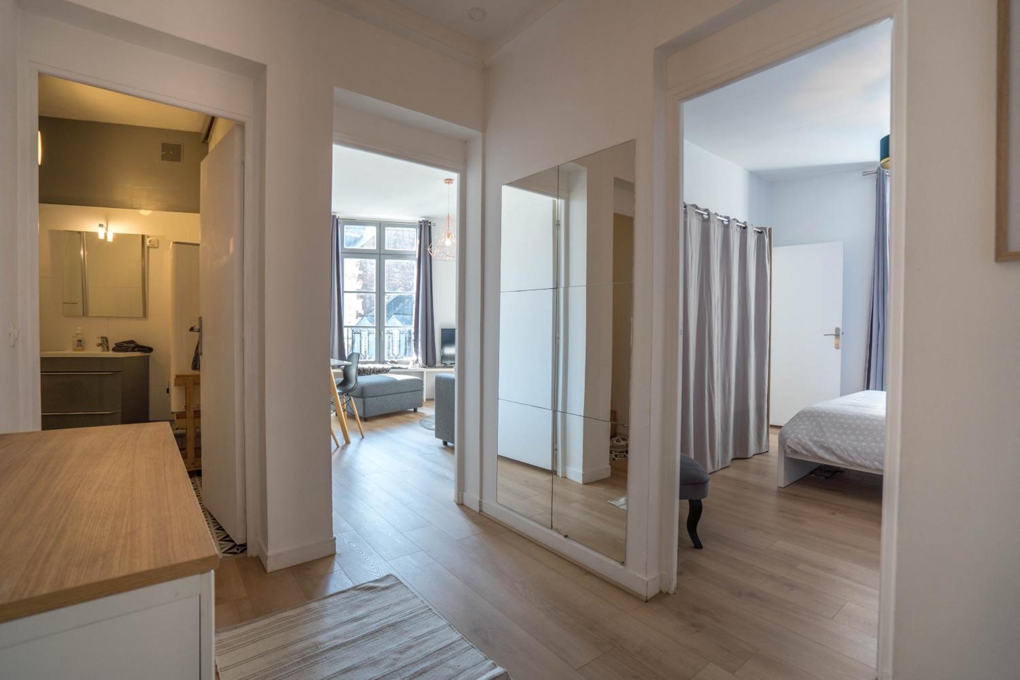 Charming City Center Flat Rouen Exterior photo
